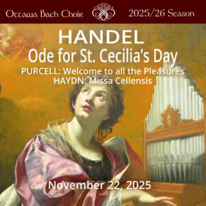 HANDEL: ODE FOR ST. CECILIA'S DAY
